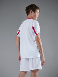 Детская футбольная форма KELME Football Suit (White/Red)