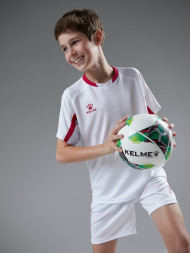 Детская футбольная форма KELME Football Suit (White/Red)