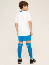 Детская футбольная форма KELME Short Sleeve Football Set (Kids) (White/Light Blue)
