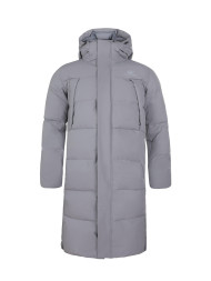 Пуховик KELME Long Down Jacket Grey