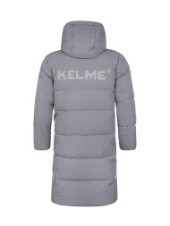 Пуховик KELME Long Down Jacket Grey