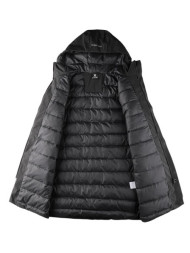 Пуховик KELME Mid-Length Down Jacket Black