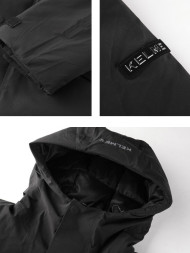 Пуховик KELME Mid-Length Down Jacket Black