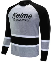 Свитшот KELME Men's Round Neck Sweater (Black/Grey)
