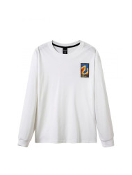 Лонгслив KELME Round Neck Long T White