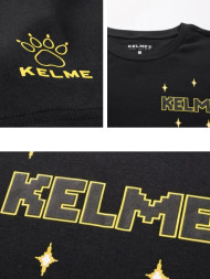 Футболка KELME Round Neck Short Sleeve T-Shirt Black