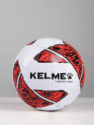 Мяч футзальный KELME Vortex 18.2 Indoor (32 Panels) (White/Red)