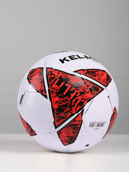 Мяч футзальный KELME Vortex 18.2 Indoor (32 Panels) (White/Red)