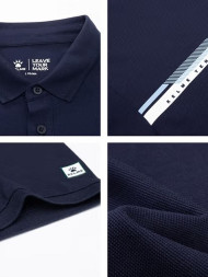 Футболка KELME Short Sleeve Polo Shirt Dark Blue