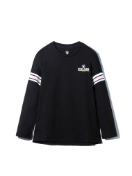 Детский лонгслив KELME Girls Long Sleeve T-Shirt Black