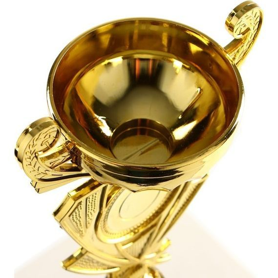 Кубок 182A, зол., подставка пластик, 29 × 12.5 × 9.5 см