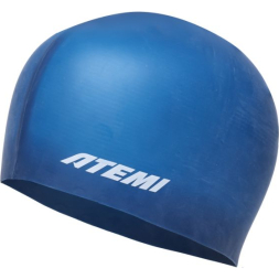 Шапочка для плавания Atemi kids light silicone cap Strong blue, силикон, Цвет: синий, KLSC1BE