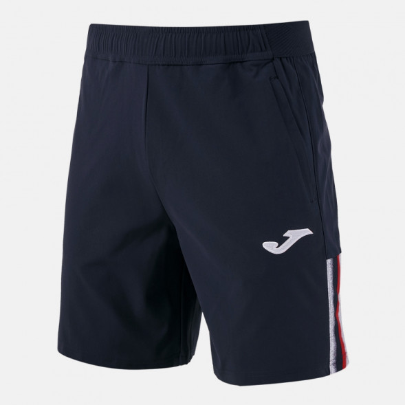 БЕРМУДЫ TOLEDO II ТЕМНО-СИНИЙ КРАСНЫЙ