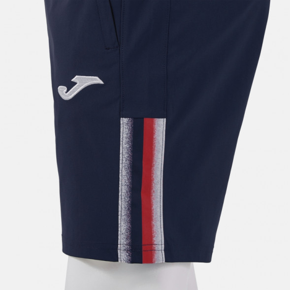 БЕРМУДЫ TOLEDO II ТЕМНО-СИНИЙ КРАСНЫЙ