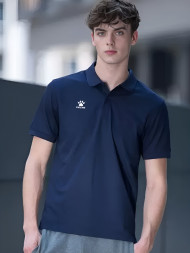 Футболка-поло KELME Short Sleeve Polo Shirt Dark Blue