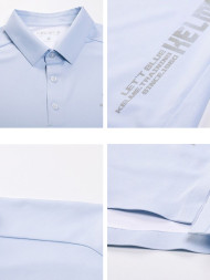 Футболка-поло KELME Short Sleeve Polo Shirt Light Blue
