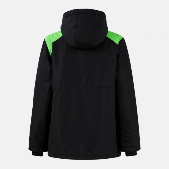 АНОРАК TRIVOR II ЧЕРНЫЙ ЗЕЛЕНЫЙ ФЛУОРЕСЦЕНТНЫЙ