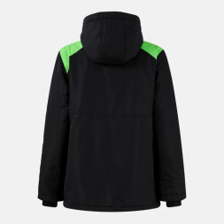 АНОРАК TRIVOR II ЧЕРНЫЙ ЗЕЛЕНЫЙ ФЛУОРЕСЦЕНТНЫЙ