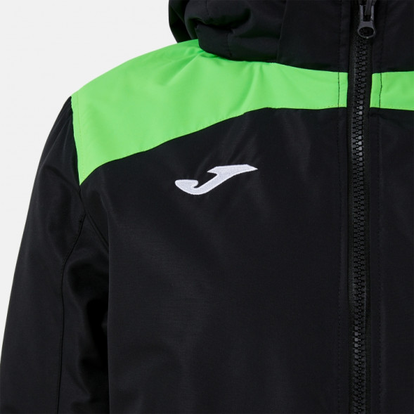 АНОРАК TRIVOR II ЧЕРНЫЙ ЗЕЛЕНЫЙ ФЛУОРЕСЦЕНТНЫЙ