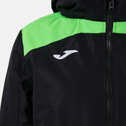 АНОРАК TRIVOR II ЧЕРНЫЙ ЗЕЛЕНЫЙ ФЛУОРЕСЦЕНТНЫЙ