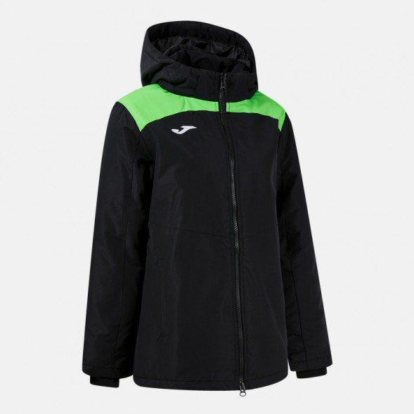 АНОРАК TRIVOR II ЧЕРНЫЙ ЗЕЛЕНЫЙ ФЛУОРЕСЦЕНТНЫЙ