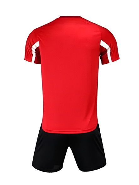 Футбольная форма KELME Short-Sleeved Football Suit (Red/Black)