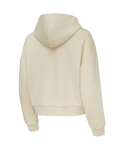 Худи на молнии JOGEL 360 Soft Zip Hoodie W Relaxed Fit, молочный