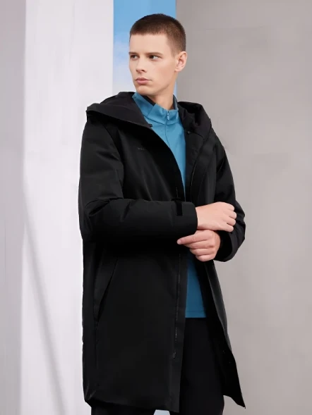 Пуховик KELME Mid Length Down Jacket Black