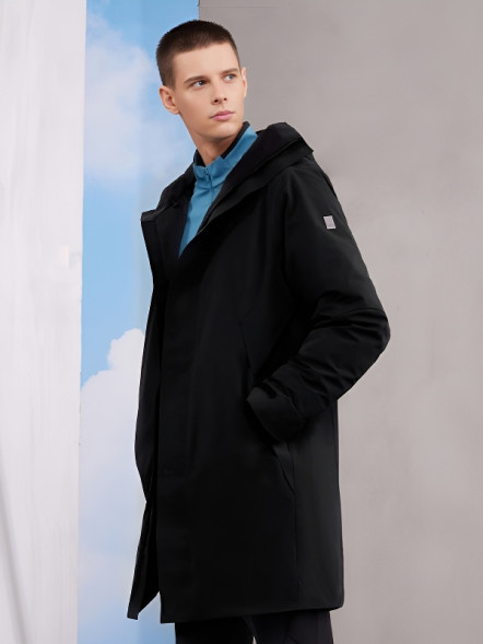 Пуховик KELME Mid Length Down Jacket Black