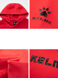 Худи KELME Fleece Hooded Sweatshirt Red