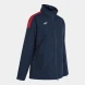 Женский анорак JOMA ALASKA Темно синий-красный