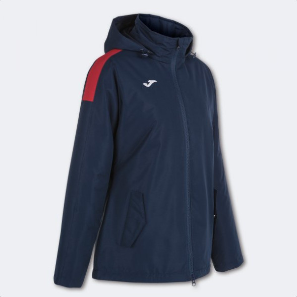 Женский анорак JOMA ALASKA Темно синий-красный