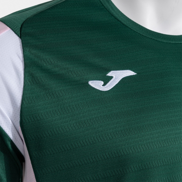 CAMISETA MANGA CORTA MONTREAL VERDE ROSA