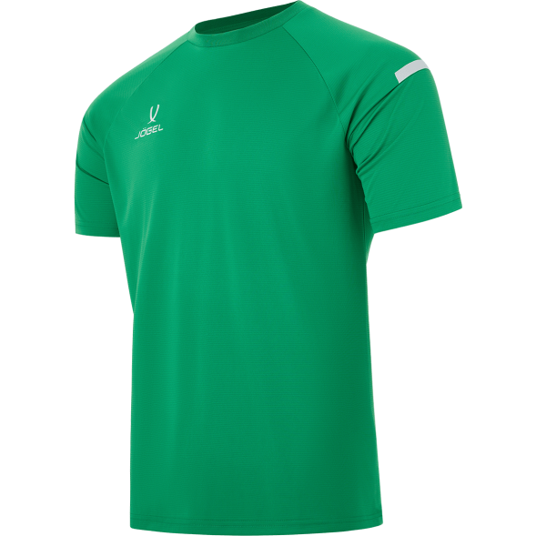 Футболка тренировочная JOGEL CAMP 2 Training Poly Tee, зеленый/белый