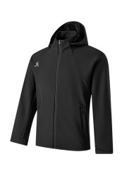 Демисезонная куртка KELME Plush Knitted Jacket (hooded) Black