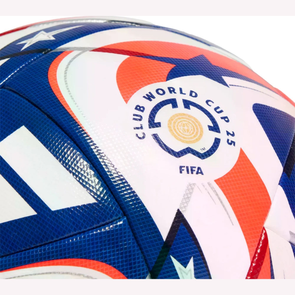 Мяч футб. ADIDAS FCWC Competition JM4742, р.4, 20 пан, ПУ,термосш, бело-сине-красный