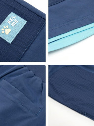 Детские шорты KELME Knitted Cropped Pants Dark Blue