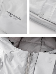 Пуховик KELME Mid-Length Down Jacket Grey
