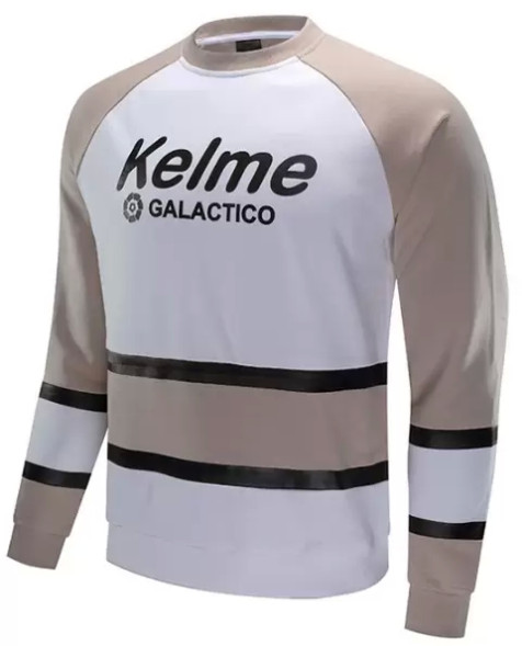 Свитшот KELME Men's Round Neck Sweater (Beige/White)