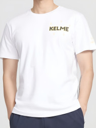 Футболка KELME Round Neck Short Sleeve T-Shirt White