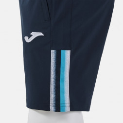 БЕРМУДЫ TOLEDO II ТЕМНО-СИНИЙ БИРЮЗОВЫЙ ФЛУОРЕСЦЕНТНЫЙ