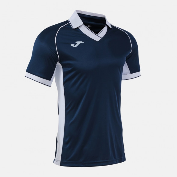 ФУТБОЛКА С КОРОТКИМ РУКАВОМ VINTAGE ECO RETRO ТЕМНО-СИНИЙ БЕЛЫЙ