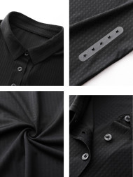 Футболка-поло KELME Short Sleeve Polo Shirt Black
