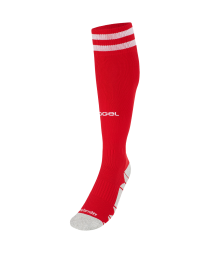 Гетры футбольные JOGEL MATCH 2 PerFormDRY National 26 Home Socks, бело-красный