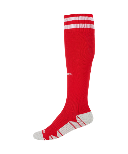 Гетры футбольные JOGEL MATCH 2 PerFormDRY National 26 Home Socks, бело-красный