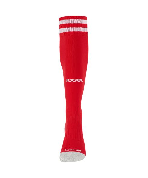 Гетры футбольные JOGEL MATCH 2 PerFormDRY National 26 Home Socks, бело-красный