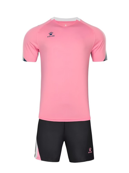 Футбольная форма KELME Short-Sleeved Football Suit (Pink/Black)