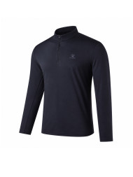 Лонгслив KELME Half-open Long-sleeved T-shirt Dark Blue