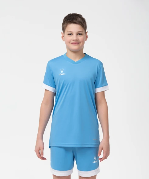 Футболка игровая JOGEL DIVISION PerFormDRY Union Jersey, голубой/белый/белый
