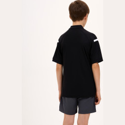 Поло JOGEL CAMP 2 Poly Polo, черный, детский